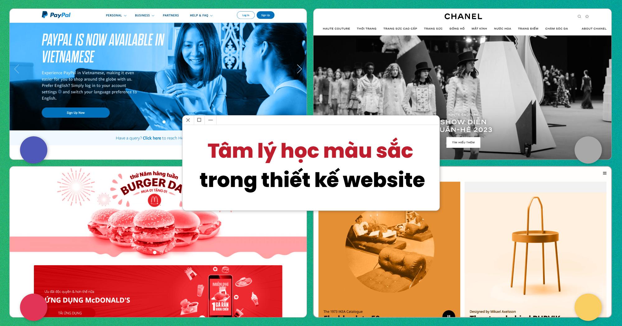 Tâm lý học màu sắc trong marketing: Vai trò và các bước giúp thương hiệu gia tăng tỷ lệ mua hàng qua website