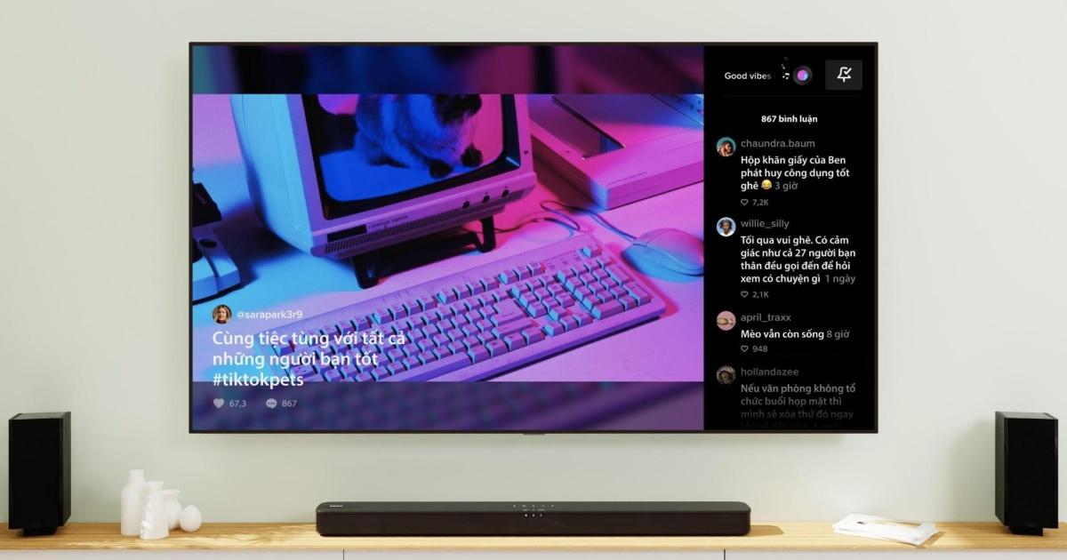 TikTok TV chính thức ra mắt tại Việt Nam