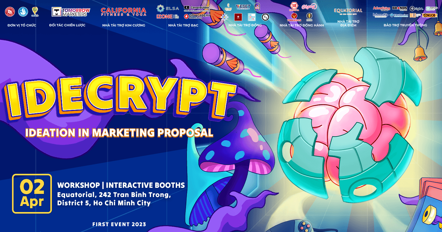 Chính Thức Mở Đơn Đăng Ký Tham Dự FIRST EVENT 2023 "IDECRYPT"