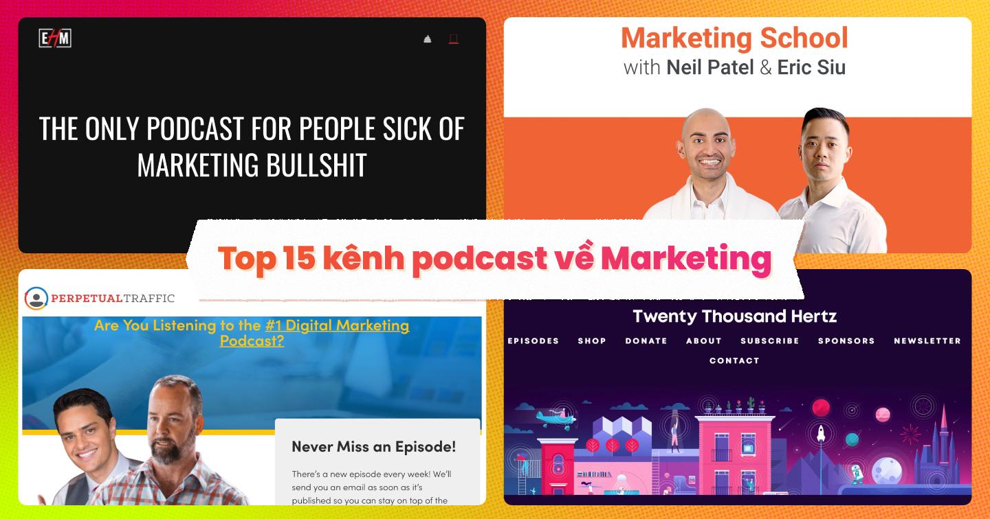 Vừa học Marketing vừa luyện tiếng Anh: Điểm tên 15 kênh podcast về Marketing bằng tiếng Anh tốt nhất 2023