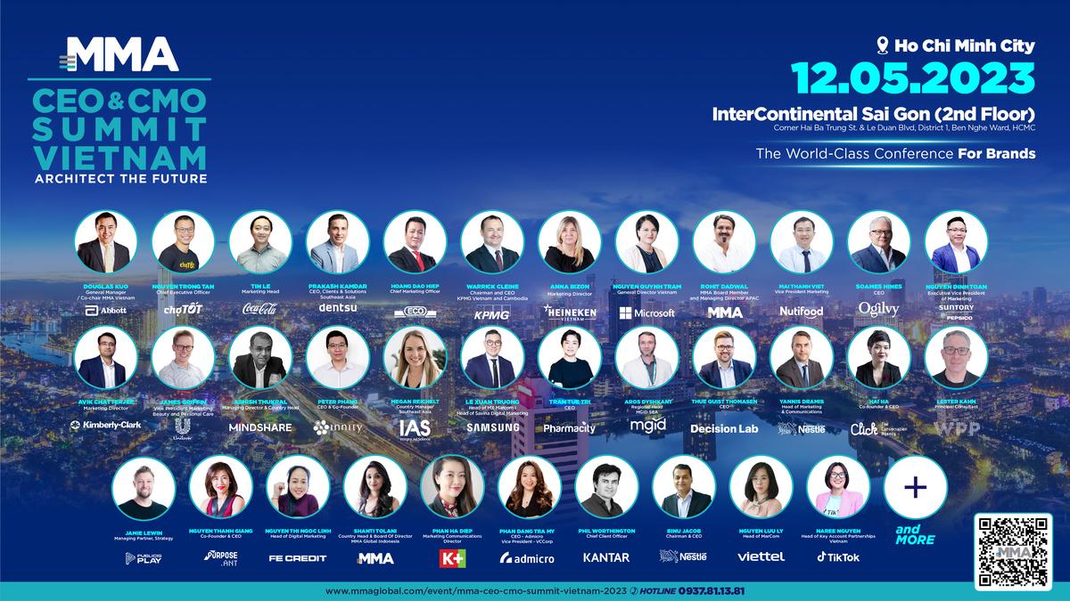 “Anh tài hội ngộ" với những chủ đề chuyên sâu ngành marketing trong CEO & CMO SUMMIT 2023