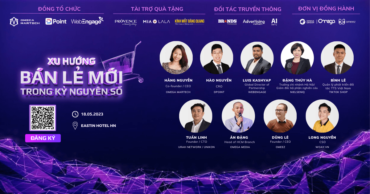 [Sự kiện] [18/05/23] Xu hướng bán lẻ mới trong kỷ nguyên số