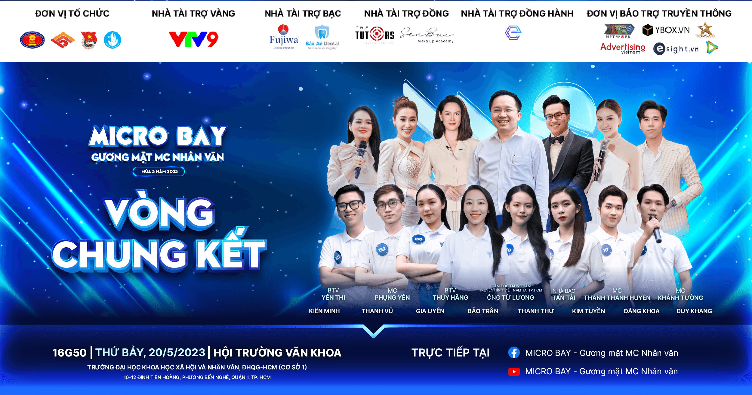 MICRO BAY - Gương mặt MC Nhân văn 2023: Ngôi vị Quán quân đang dần lộ diện