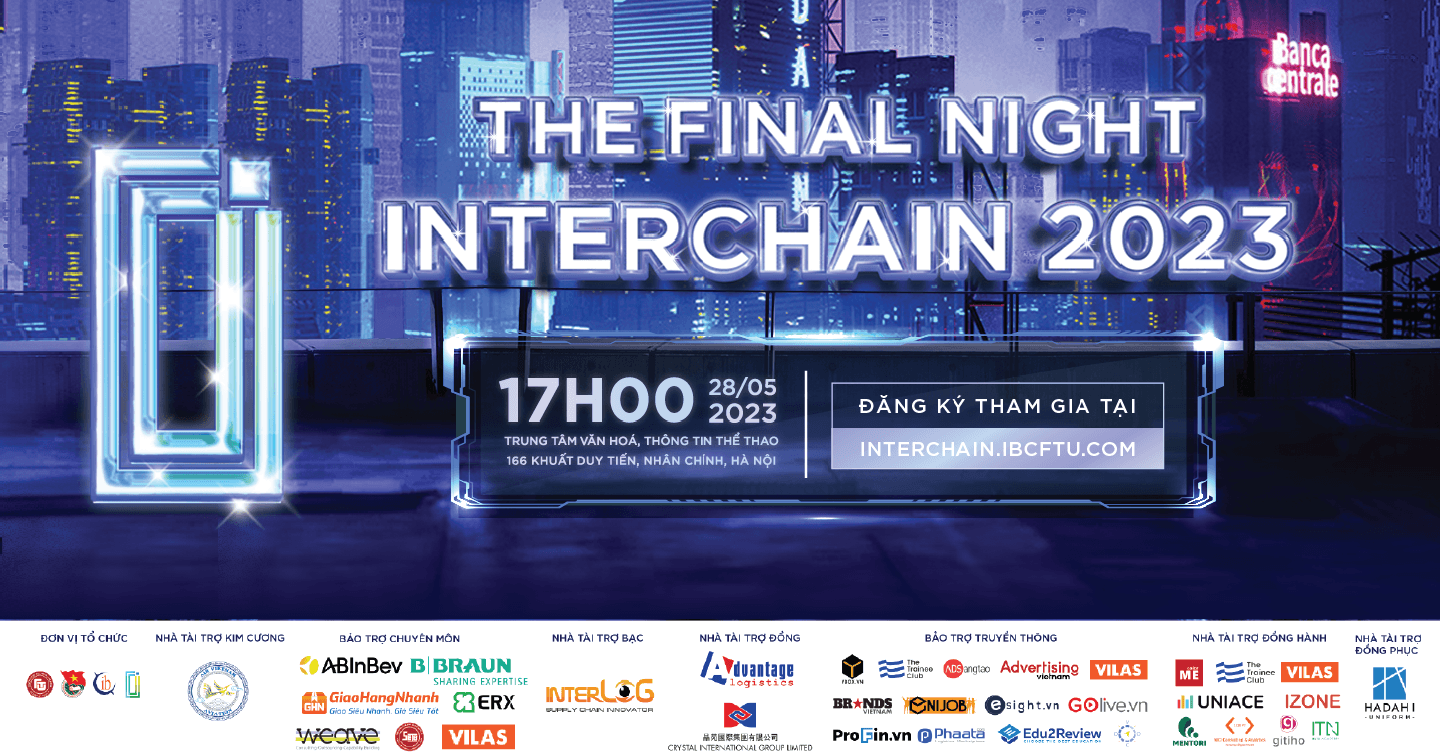 Chính thức mở đơn đăng ký tham dự Đêm chung kết INTERCHAIN 2023