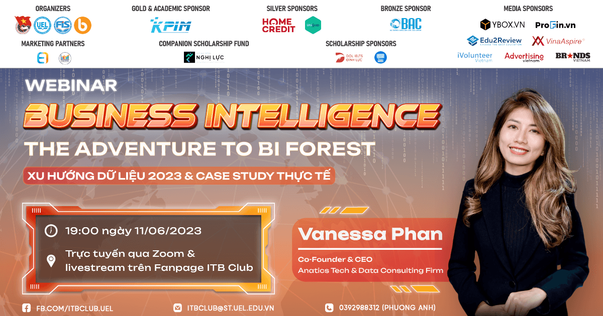 Chính thức phát động Webinar "The Adventure to BI forest"