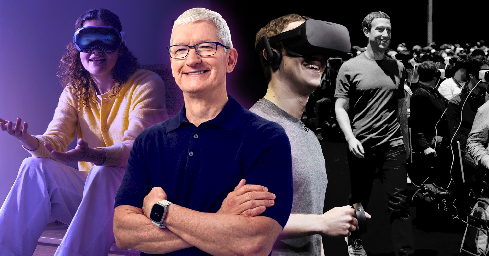 Lý do Tim Cook không đeo Vision Pro trong buổi ra mắt sản phẩm: Không muốn bị biến thành người "sống ảo" từ sự cố của Mark Zuckerberg