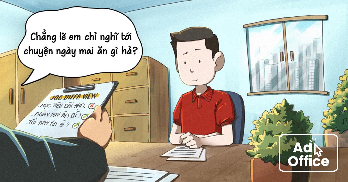 Đứng trước câu hỏi về kế hoạch phát triển trong 5 năm, nhân sự trả lời theo “văn mẫu” vì không biết bản thân muốn gì