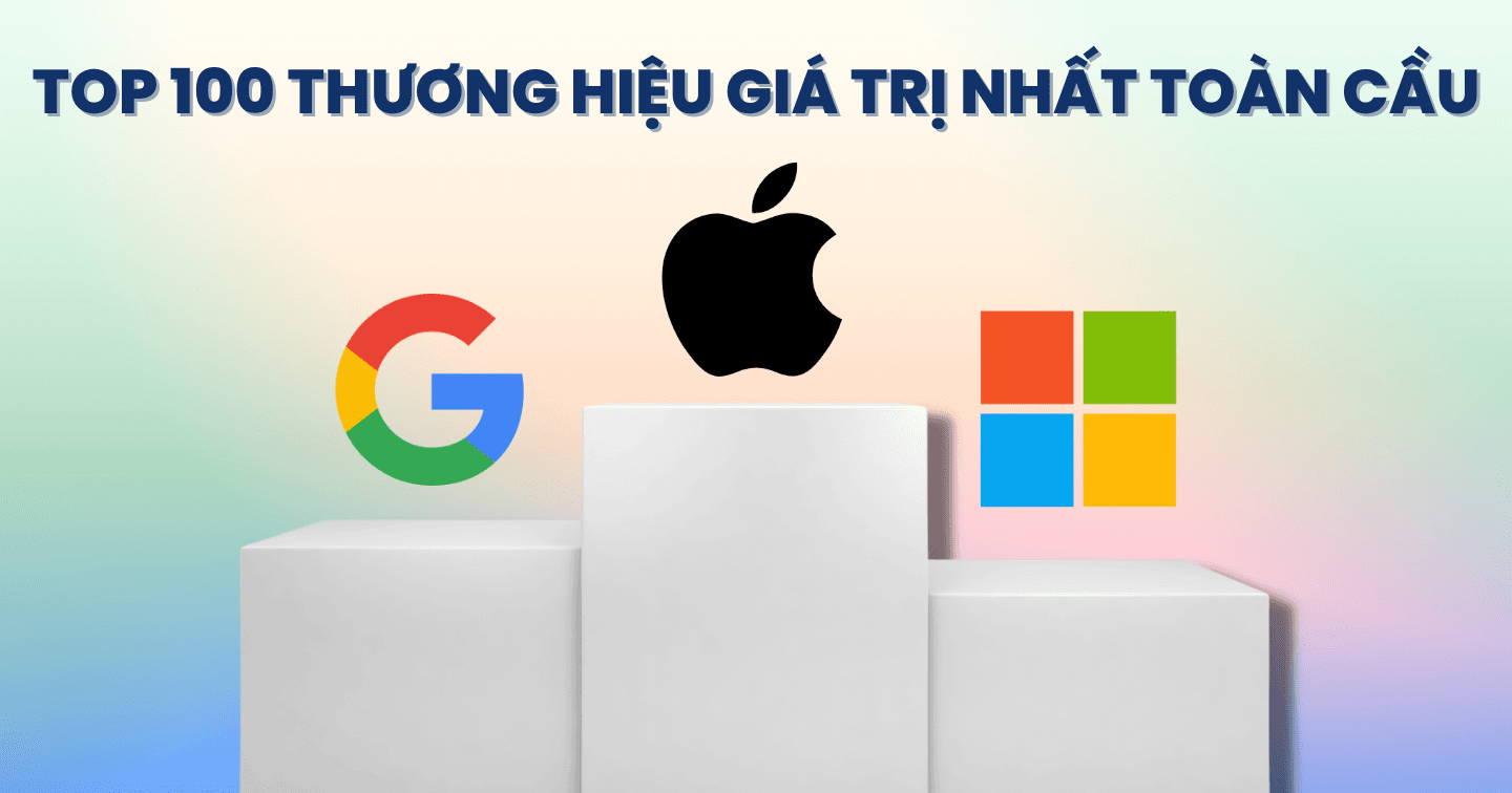100 thương hiệu giá trị nhất toàn cầu của Kantar: Big Tech tiếp tục thống trị 4 vị trí đầu bảng, Coca-Cola trở lại top 10 sau 7 năm