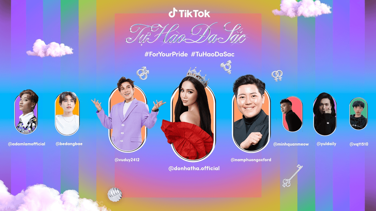 TikTok khởi động Chiến dịch #ForYourPride (#TuHaoDaSac) nhằm tôn vinh cộng đồng LGBTQIA+