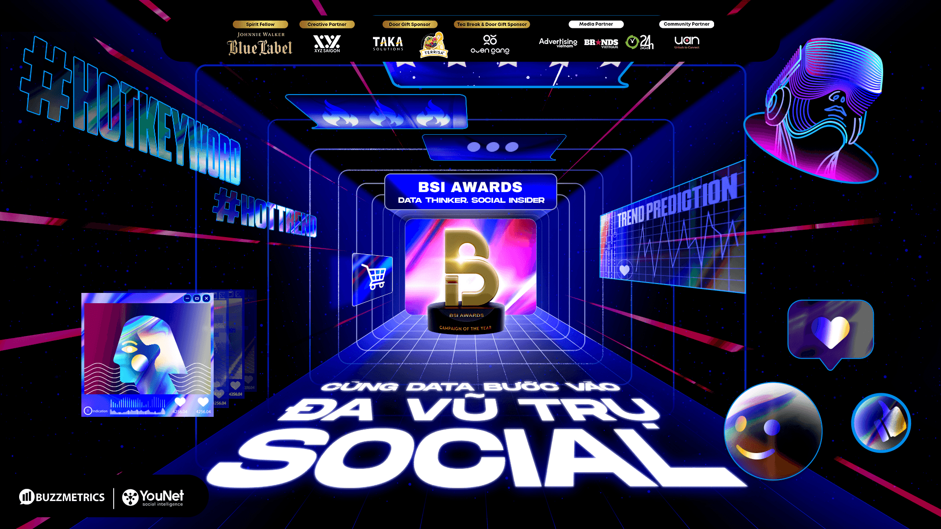 Lễ trao giải BSI Awards 2023: Cùng Data bước vào đa vũ trụ Social