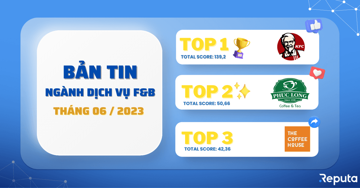[Download] Bản tin ngành Dịch vụ F&B tháng 06/2023