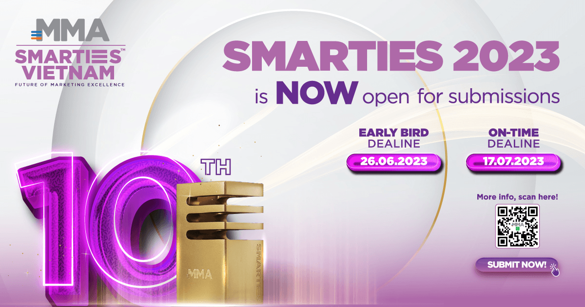 SMARTIES Vietnam 2023: Sức hút từ giải thưởng tôn vinh các chiến dịch Marketing xuất sắc nhất năm