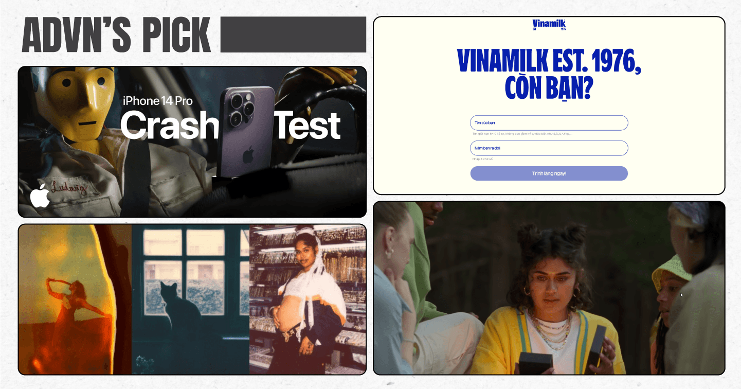 Màn tái nhận diện thương hiệu kết hợp UGC của Vinamilk; Samsung tung TVC kinh dị trước thềm ra mắt sản phẩm: 5 chiến dịch độc đáo nhất tuần qua