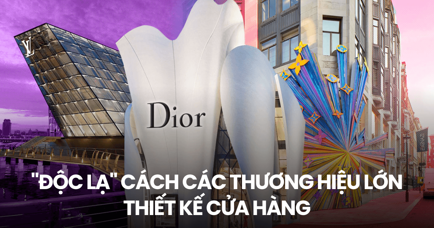 Không chỉ tạo điểm nhấn online, các thương hiệu còn "đánh mạnh" vào trải nghiệm mua sắm offline: Thiết kế cửa hàng theo phong cách địa phương, áp dụng nhiều hiệu ứng thị giác mới lạ