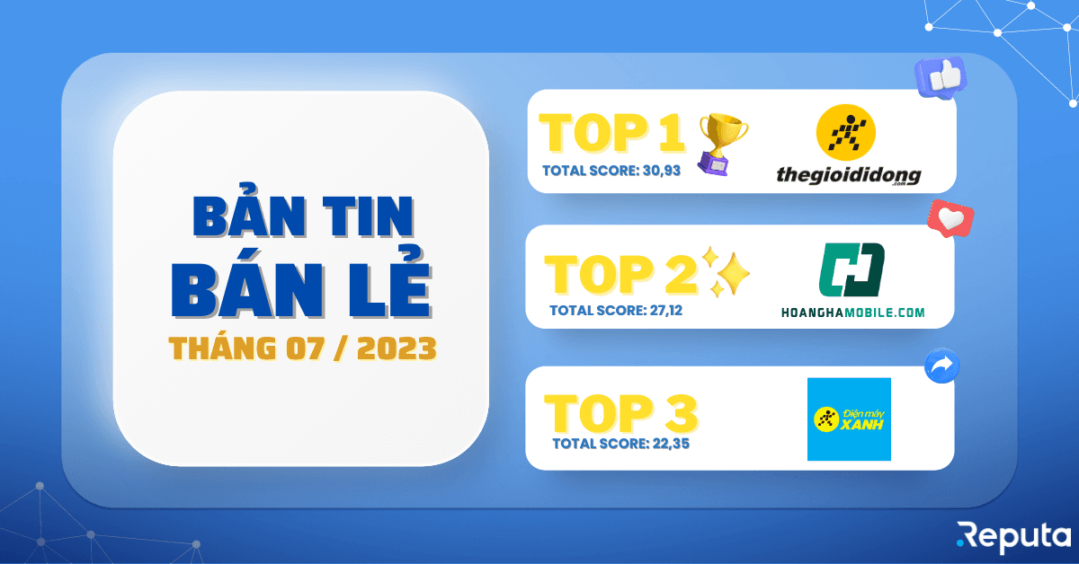 [Download] Bản tin ngành Bán lẻ Tháng 07/2023