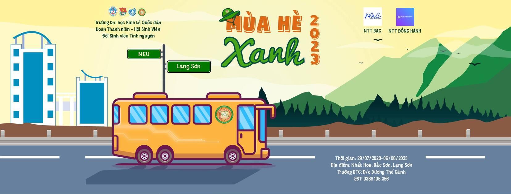 “MÙA HÈ XANH 2023”: Tuổi trẻ Đại học Kinh Tế Quốc dân giục giã bước chân lên đường