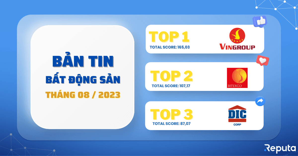 Bản tin ngành Bất động sản tháng 08/2023