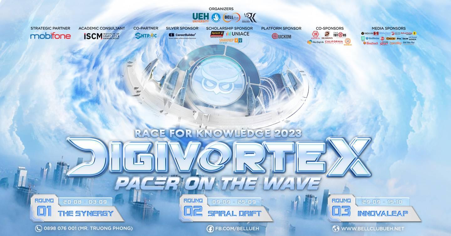 Race for Knowledge 2023: DIGIVORTEX | PACER ON THE WAVE khởi động hành trình dẫn đầu đường đua số hóa