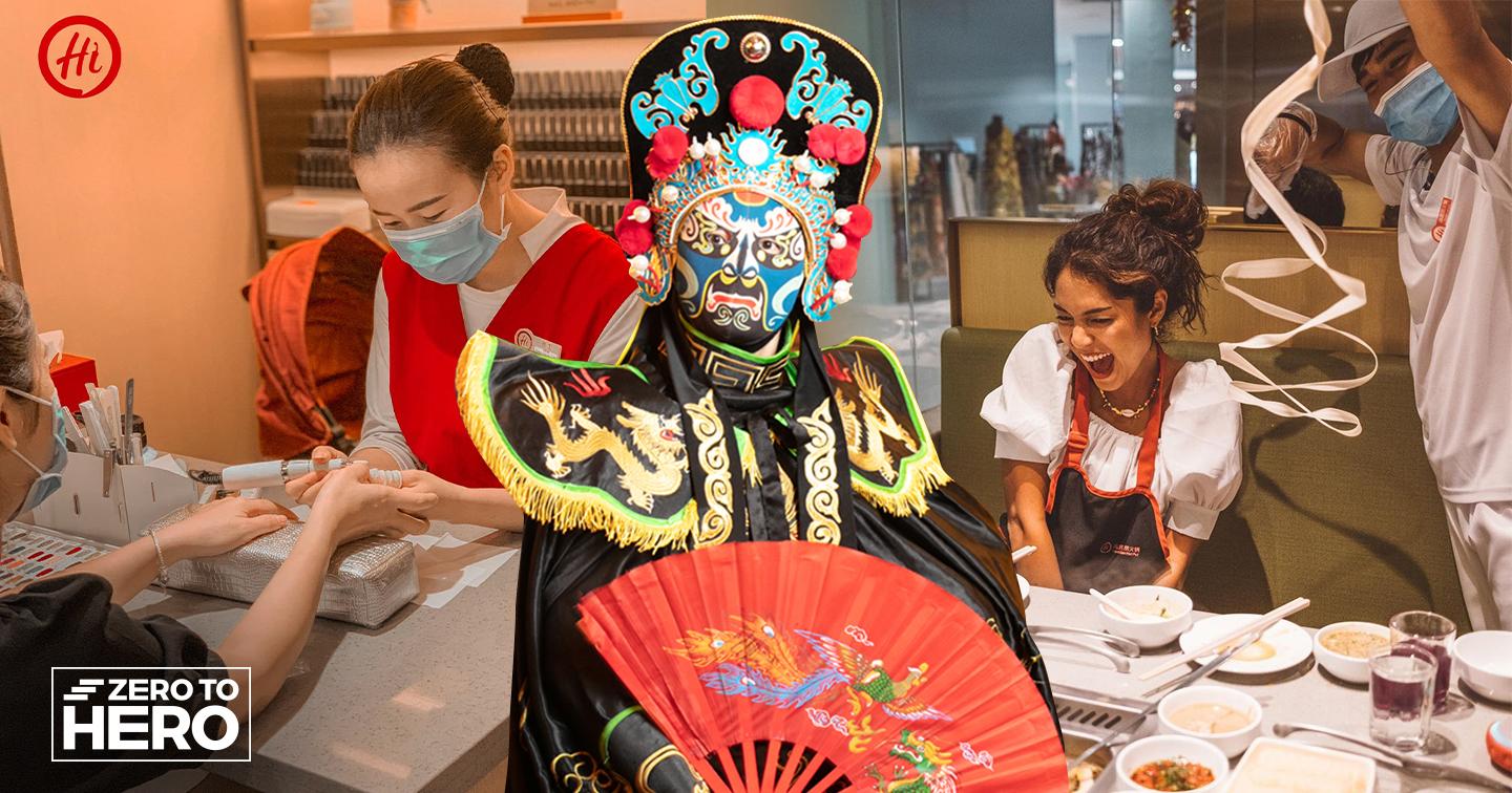 Không nhà sáng lập nào có kiến thức Ẩm thực, Haidilao phát triển từ một tiệm lẩu nhỏ ở Tứ Xuyên đến 900 cửa hàng trên toàn thế giới nhờ dịch vụ khách hàng “độc lạ” và mô hình kinh doanh chú trọng phúc lợi nhân viên