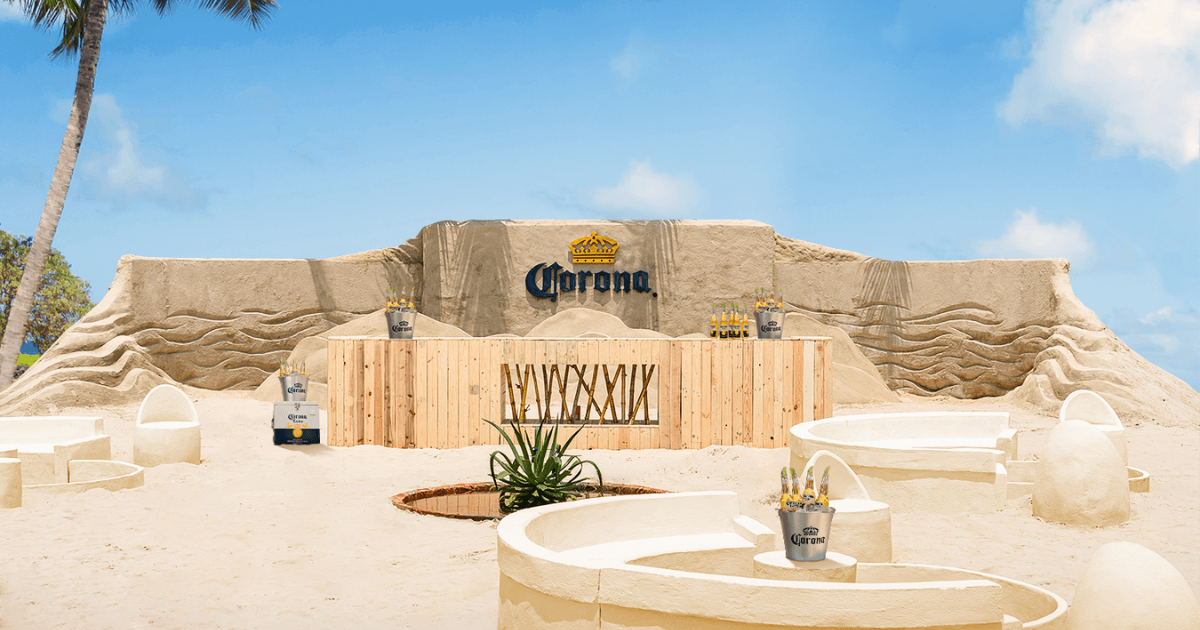 Xây quán bar 100% từ biển, chiến dịch “A Pause To Paradise” của Corona chiếm trọn cảm tình người trẻ ngay từ lần đầu ra mắt