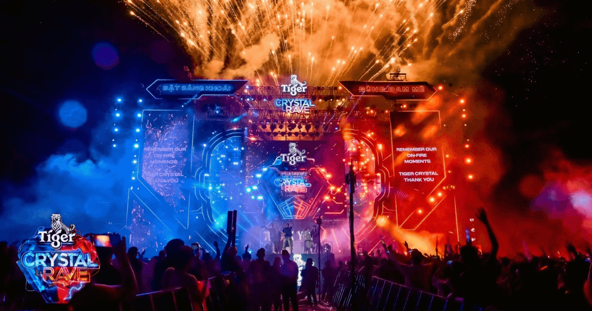 Tiger Crystal Rave 2.0 - chuỗi Water EDM Festival tầm cỡ quốc tế thu hút hơn 150.000 ravers toàn quốc