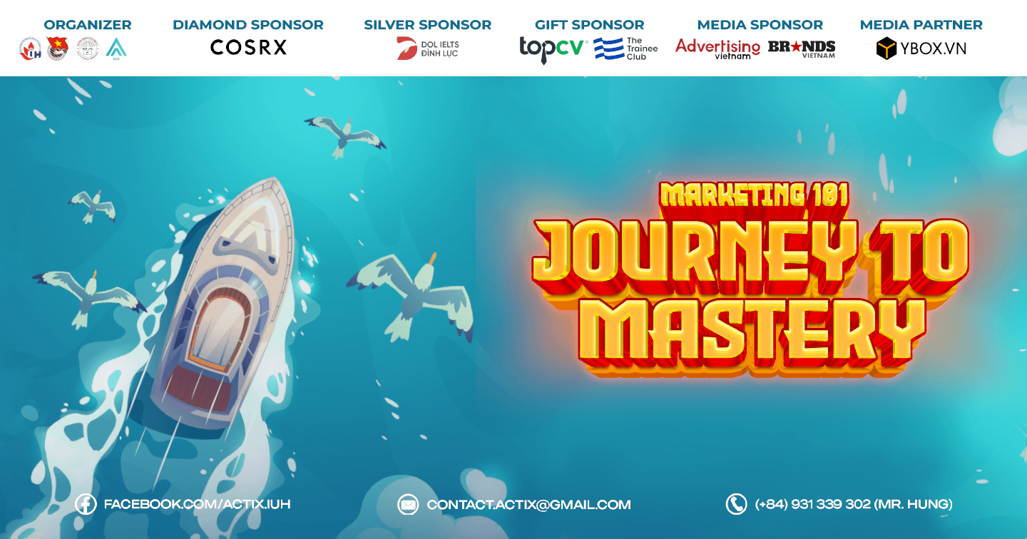 Talkshow: Journey To Mastery (23/09/2023) - Bức tranh tổng quan về ngành Marketing cho các bạn sinh viên