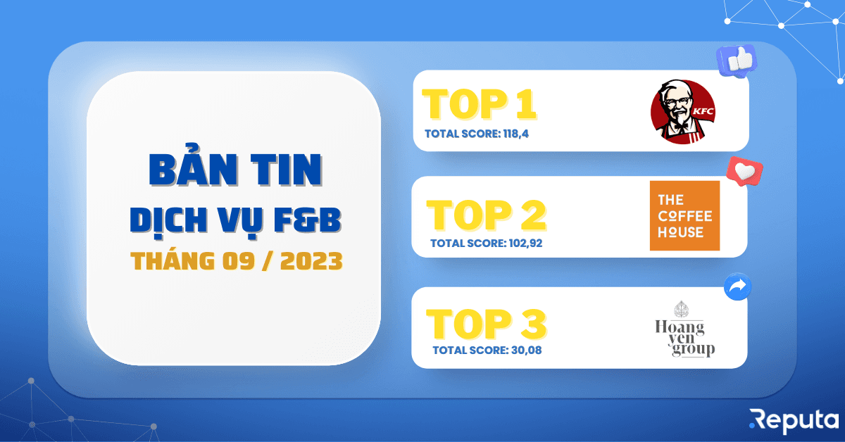 [Download] Bản tin ngành Dịch vụ F&B tháng 09/2023