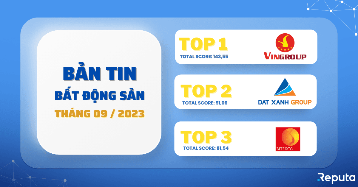 [Download] Bản tin ngành Bất động sản tháng 09/2023