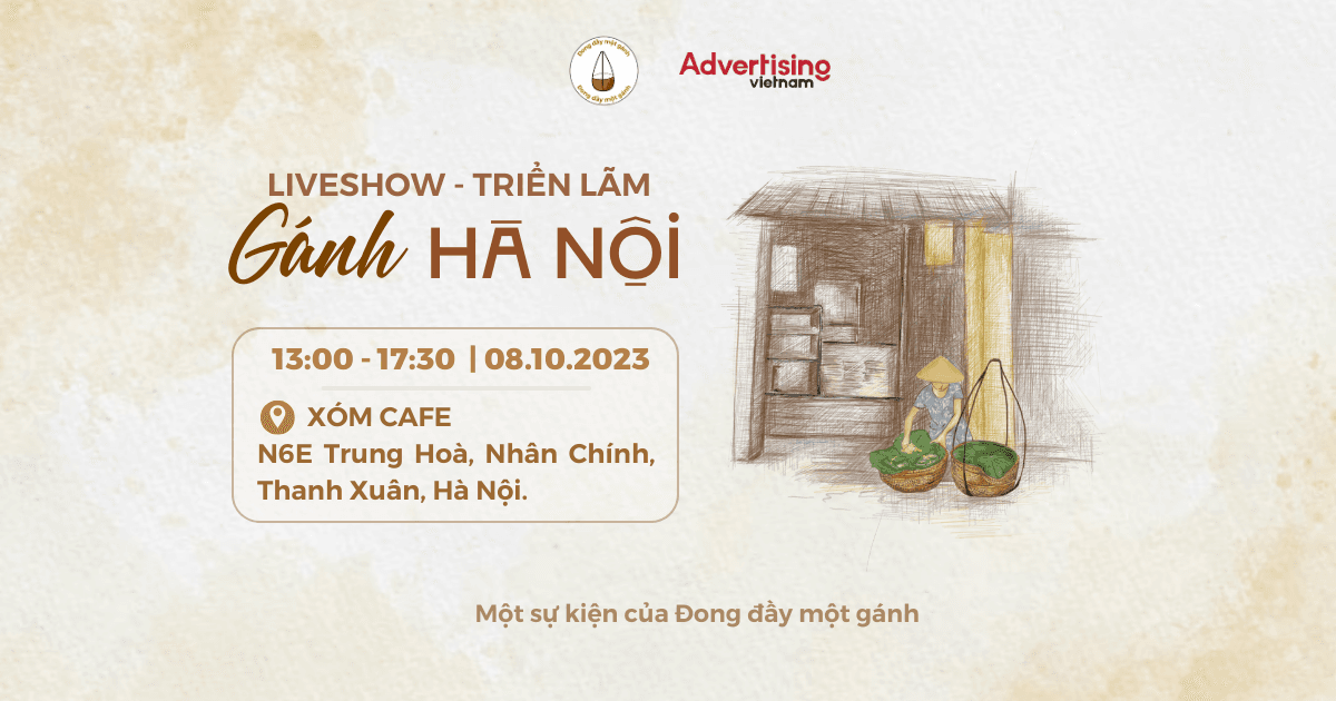 Đong đầy một gánh | liveshow - triển lãm gánh Hà Nội 