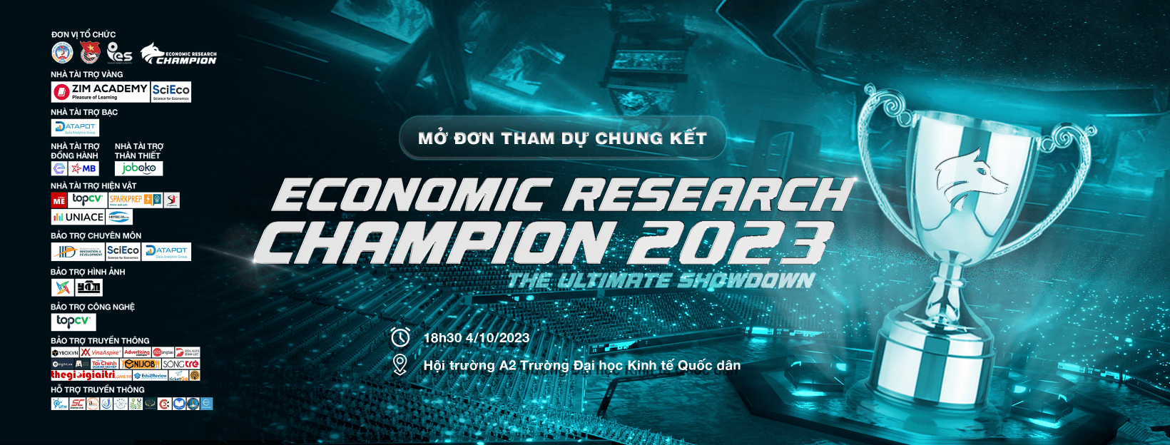 💥 𝐁reaking: Chính thức mở đơn đăng ký tham dự chung kết Economic Champion 2023: The Ultimate Showdown 🔥