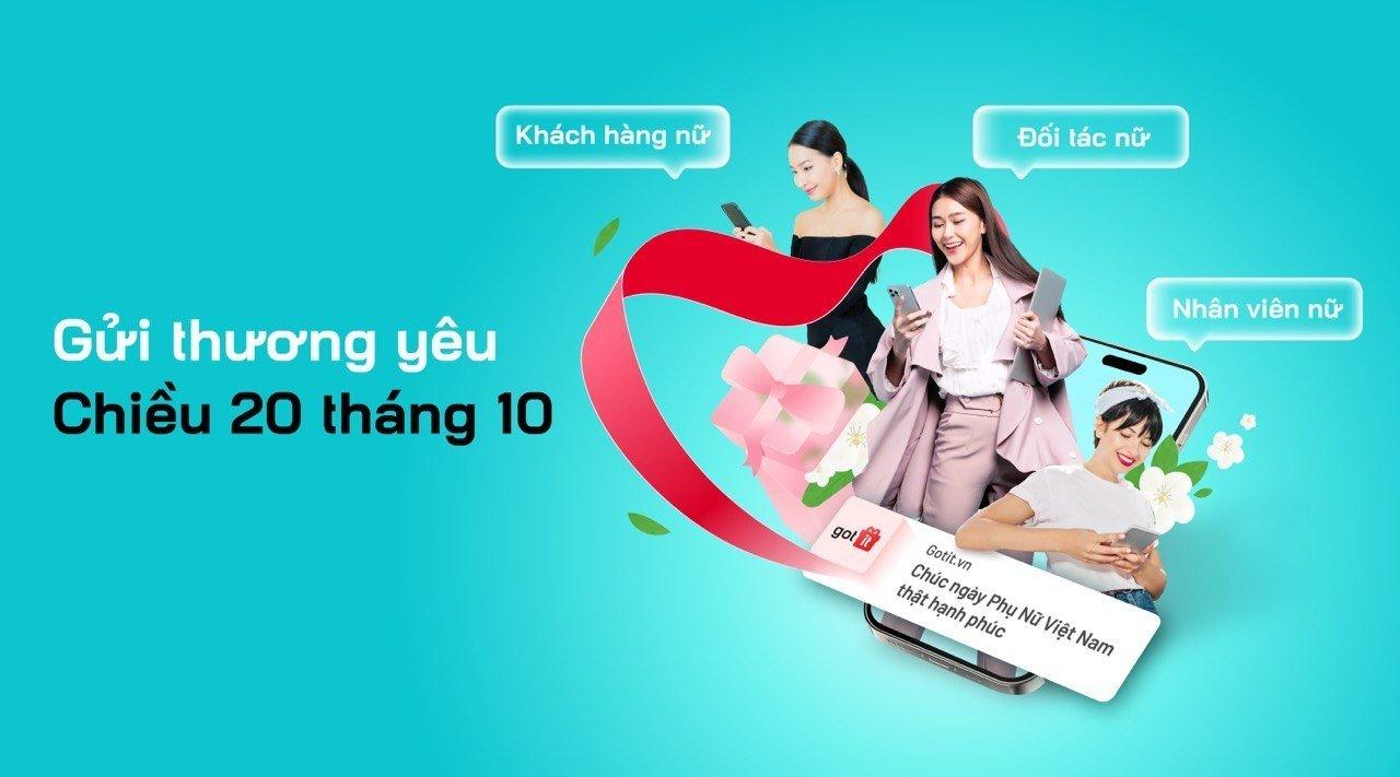 Xu hướng quà tặng doanh nghiệp cho dịp lễ 20/10: Thẻ quà tặng điện tử "lên ngôi" - món quà được lòng phái nữ
