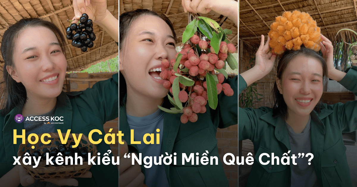 Đỉnh cao KOC: Chẳng cần đầu tư xa xỉ, chỉ cần quả xoài bát muối cũng nổi tiếng