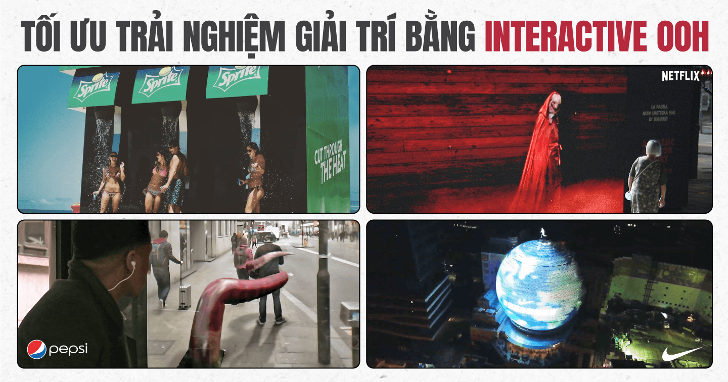 5 chiến dịch OOH giải trí từ các thương hiệu lớn: Netflix tạo ác mộng với billboard quỷ dữ theo sau người đi đường, Pepsi ứng dụng AR khắc hoạ những sự kiện không tưởng trên Trái Đất