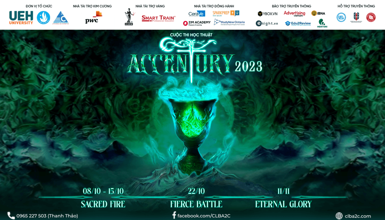 Cuộc thi học thuật ACCENTURY 2023 - THE GOBLET OF FIRE