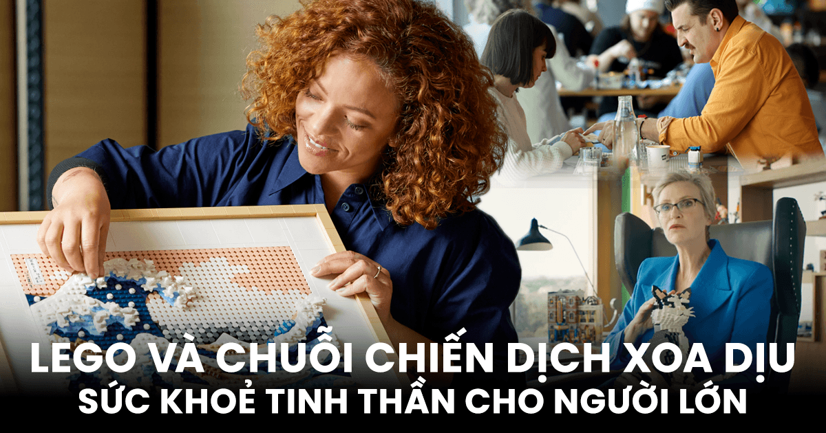 LEGO và chuỗi chiến dịch chinh phục người trưởng thành: Mở quán cafe kết hợp khu giải trí, dùng đồ chơi xoa dịu áp lực chốn công sở