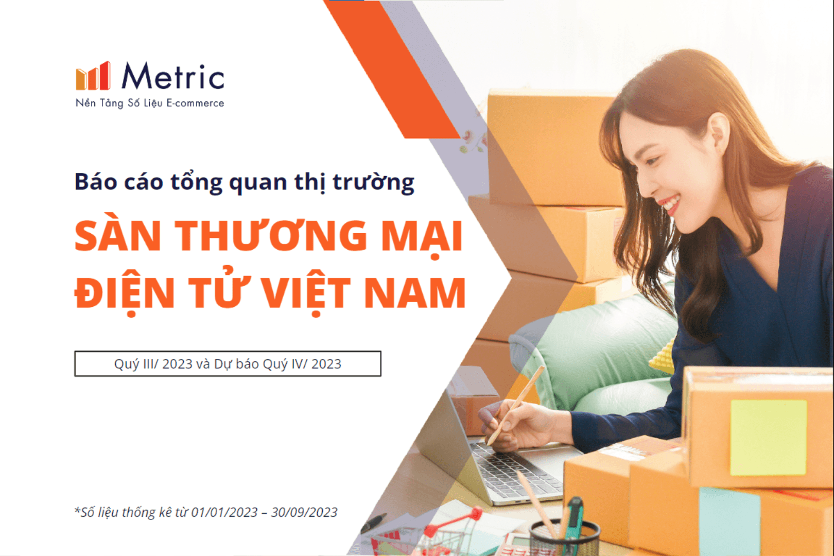 METRIC công bố Báo cáo Thị trường sàn TMĐT quý III/2023