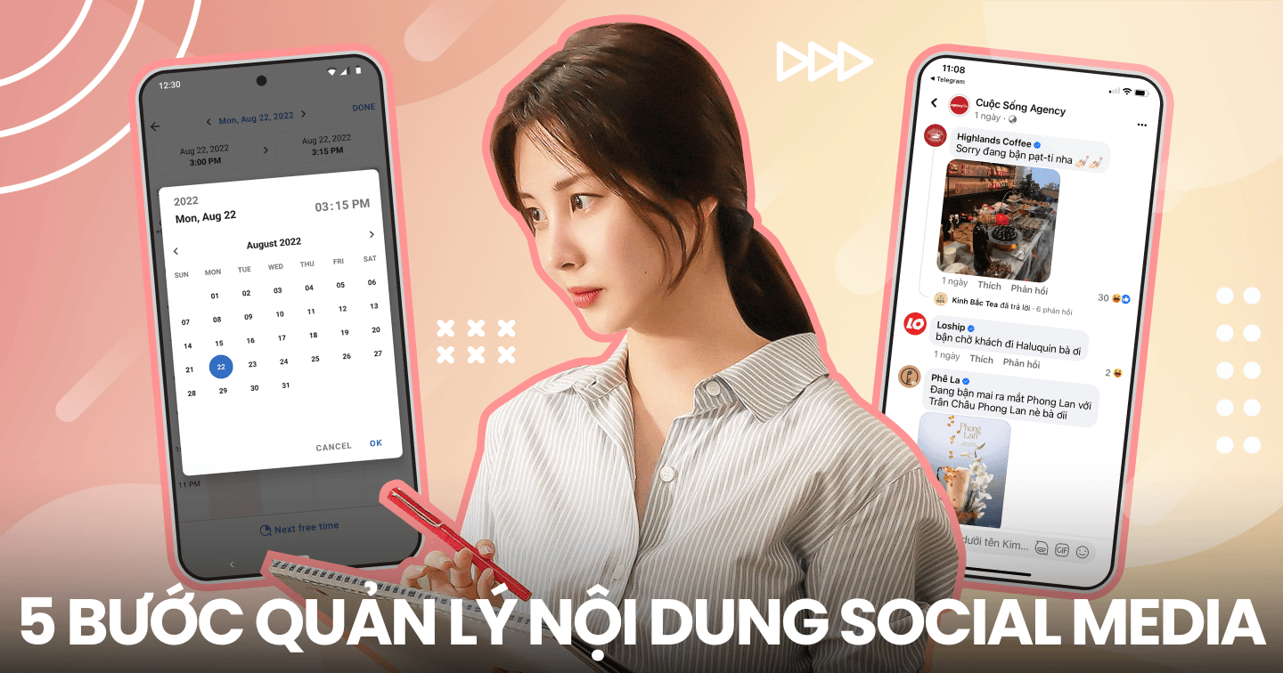 5 bước rút ngắn thời gian quản lý để tối ưu hóa sản xuất nội dung Social Media