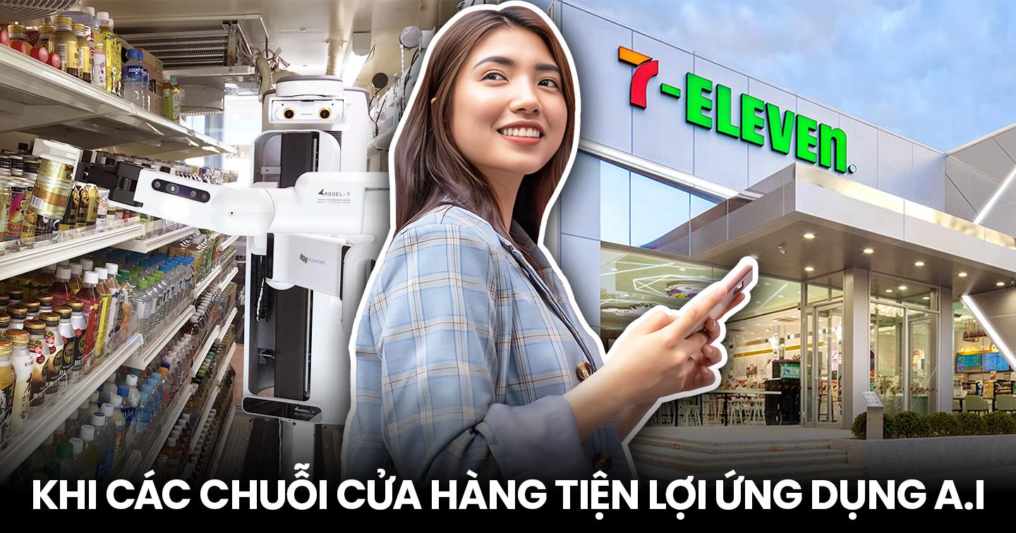 Nhật và Hàn “tuyển dụng” robot phục vụ ở các tiệm tiện lợi, siêu thị Việt “chuyển mặt bằng” lên app online, phân tích hành vi người tiêu dùng