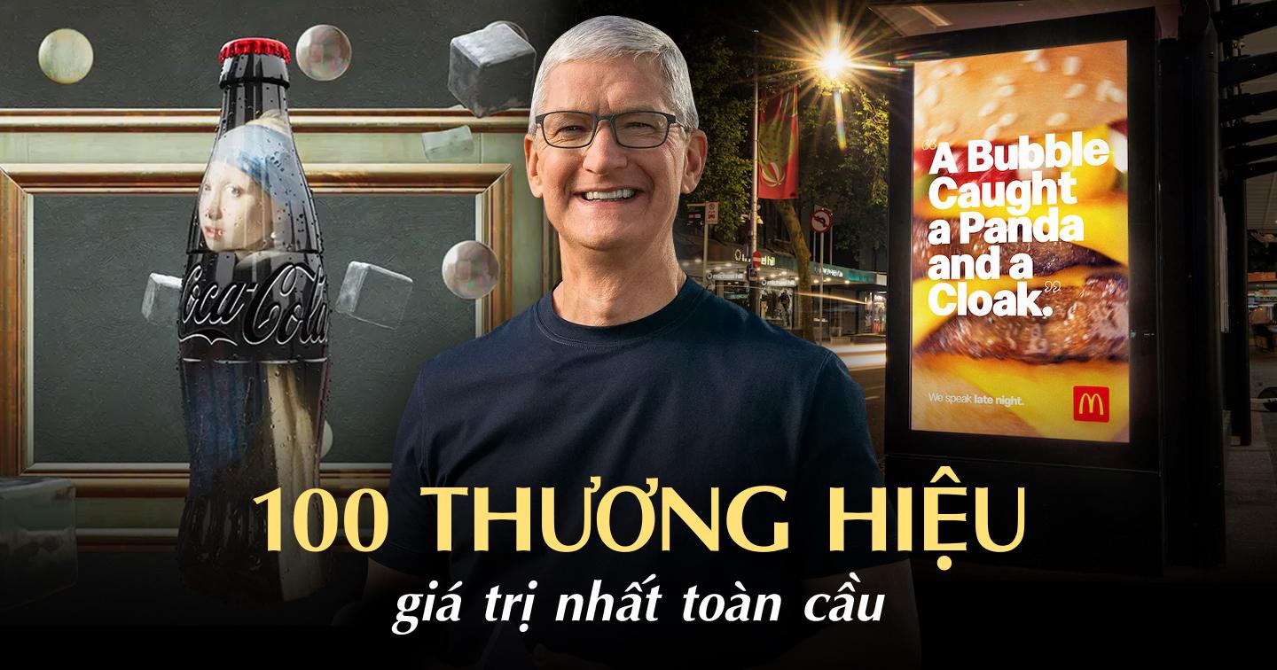 100 thương hiệu giá trị nhất trên toàn cầu năm 2023: 11 năm liên tiếp Apple giữ vững ngôi vương; Airbnb ghi dấu ấn với mức tăng trưởng lên đến 22%