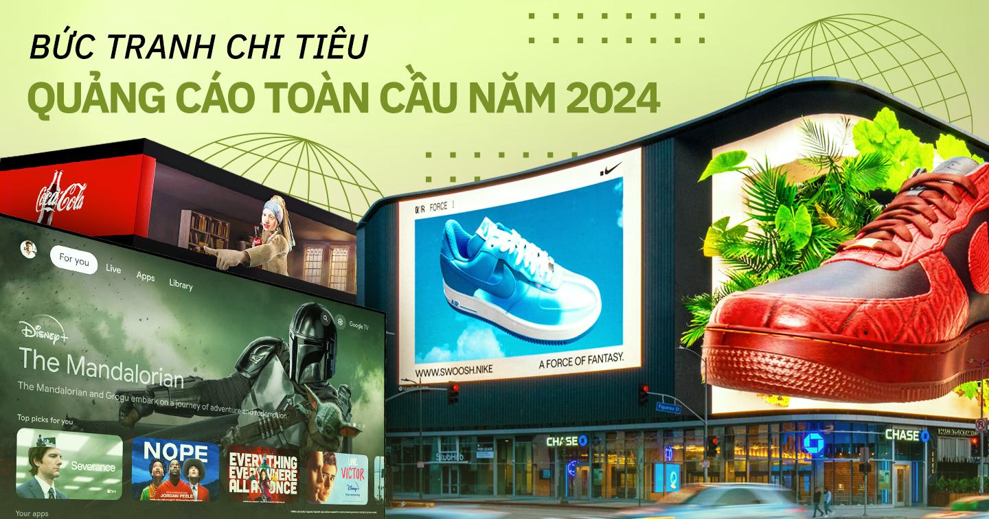 Tập đoàn lớn dự đoán doanh thu quảng cáo năm 2024 sẽ tăng trưởng chậm: Marketer vừa phải thu hút người dùng, vừa nỗ lực tối đa ROI