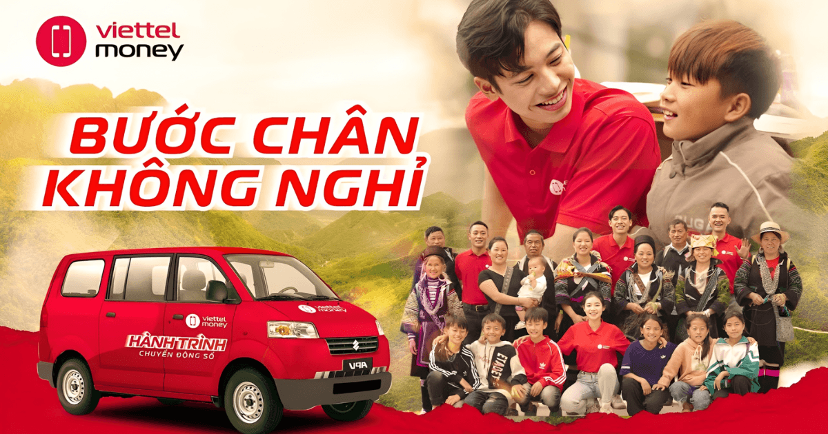 "Bước chân không nghỉ" - Hành trình kết nối bền bỉ của Viettel Money