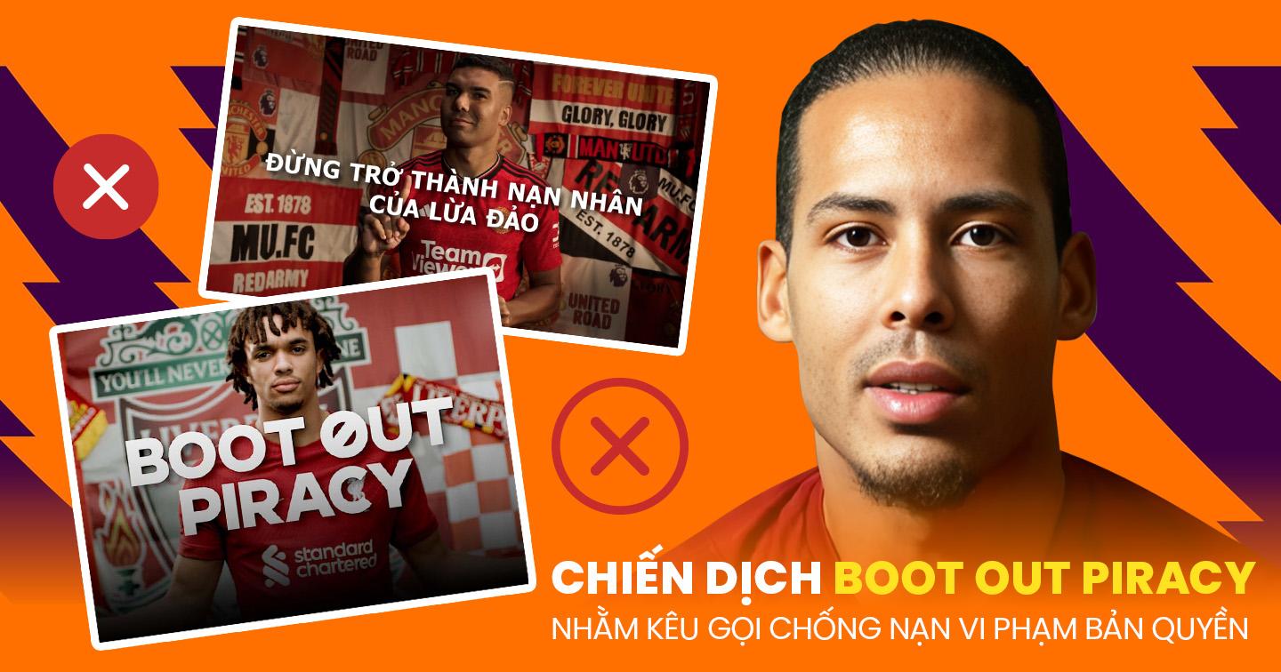 Giải ngoại hạng Anh thực hiện chiến dịch chống vi phạm bản quyền, nói không với xem lậu! 