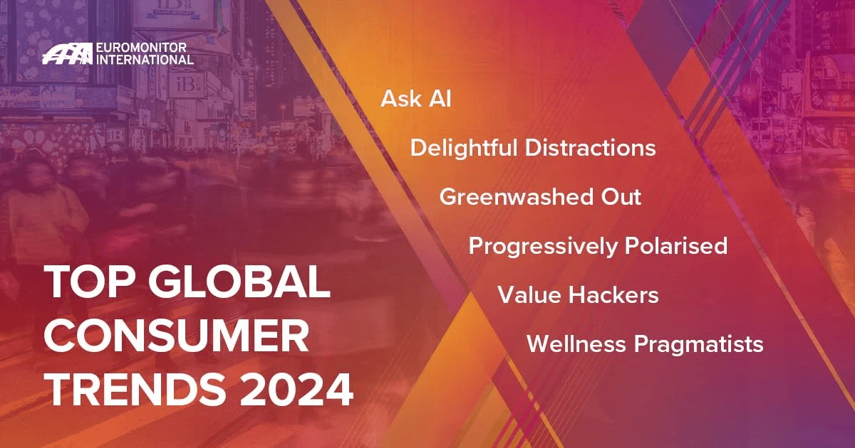 Euromonitor International đưa ra 6 xu hướng hành vi người tiêu dùng trong năm 2024