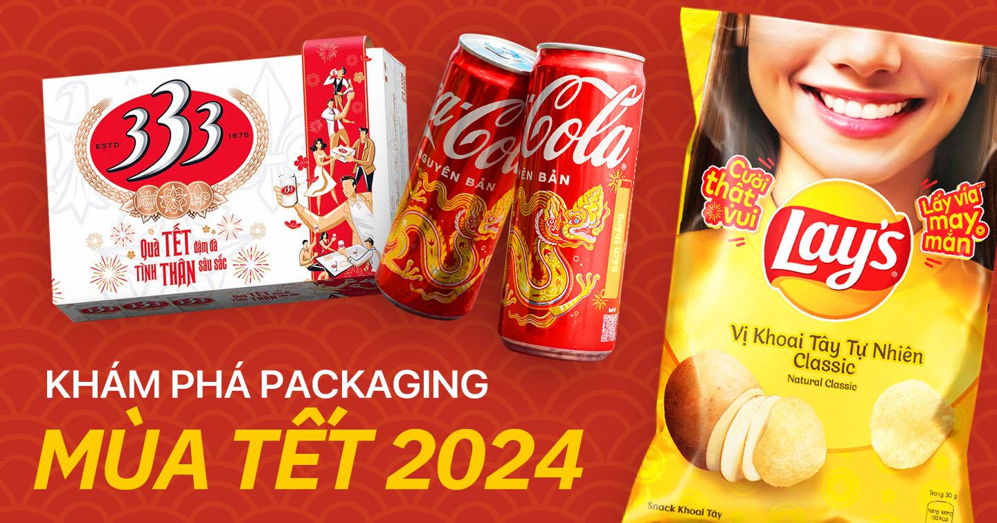 Năm “rồng”, “thanh long” lên ngôi: Lifebuoy, Lay’s và loạt thương hiệu “xúng xính” thay áo mới mừng Tết 2024 