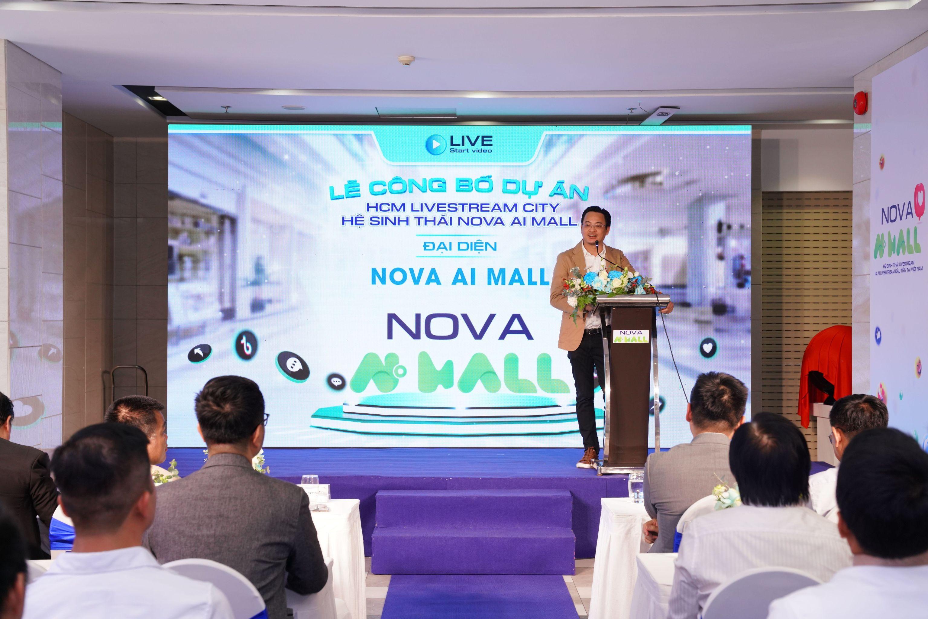 Công bố dự án Trung tâm Livestream TP.HCM - Hệ sinh thái Livestream - AI Livestream đầu tiên tại Việt Nam