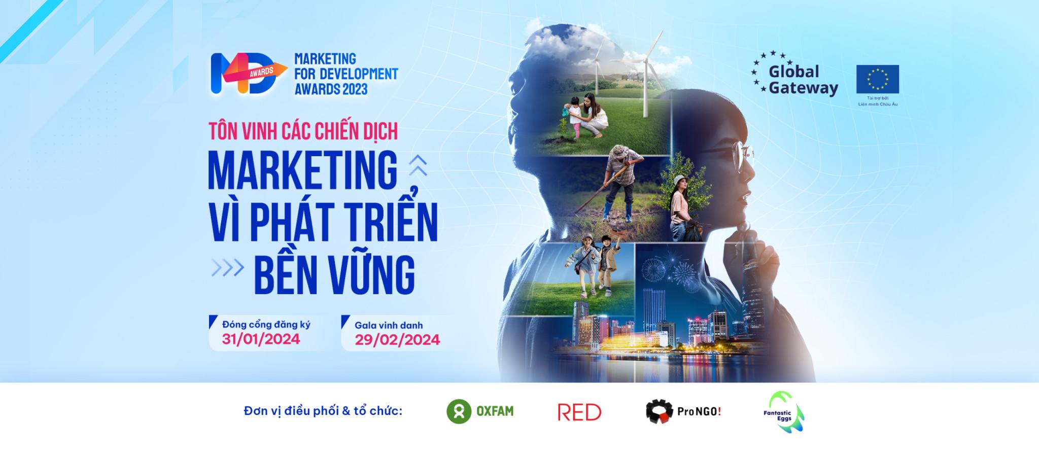 Mời đăng ký xét chọn vinh danh Marketing for Development 2023