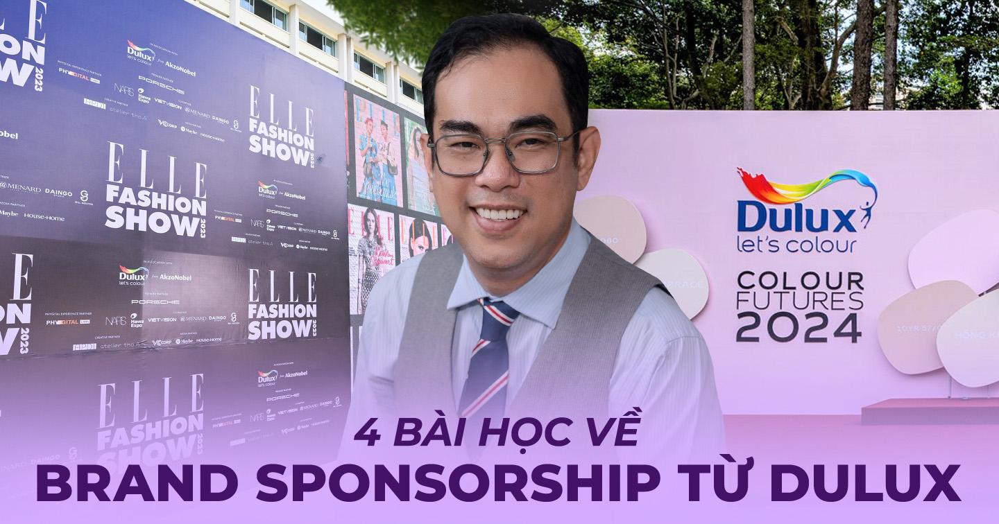 Brand Sponsorship: 4 bài học từ Dulux với ELLE Fashion Show 2023