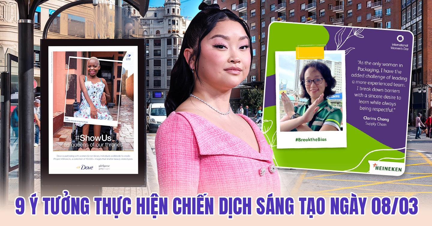 9 ý tưởng nhân ngày Quốc tế Phụ nữ 8/3 “tinh hoa hội tụ, phụ nữ rất iu” thương hiệu có thể khai thác 