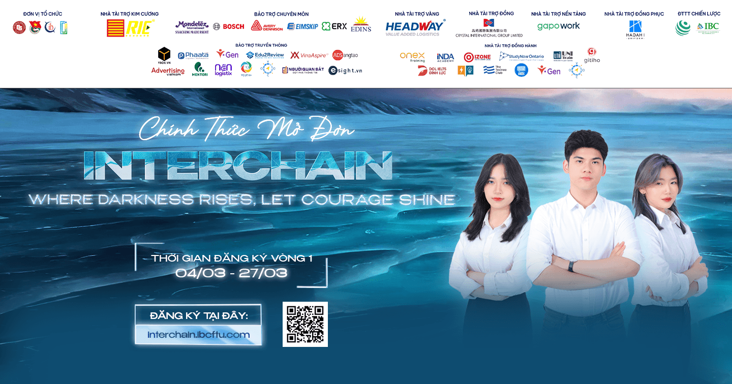 Chính thức mở đơn đăng ký tham dự cuộc thi INTERCHAIN 2024