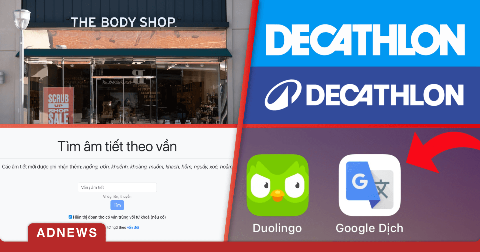 Điểm tin tuần: The Body Shop nộp đơn xin phá sản ở Mỹ và Canada; Decathlon cập nhật logo mới thể hiện tinh thần thể thao mạnh mẽ